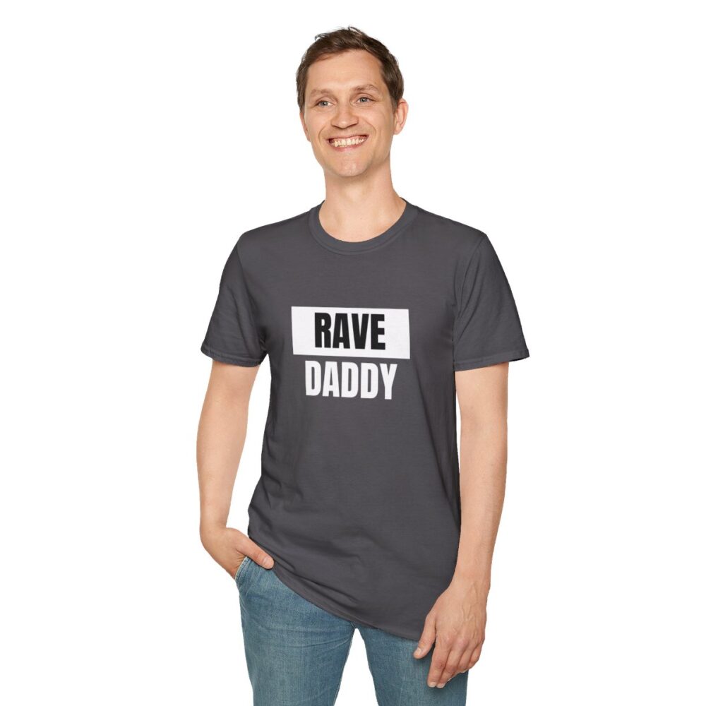 Rave Daddy Mens Softstyle T-Shirt - Image 115