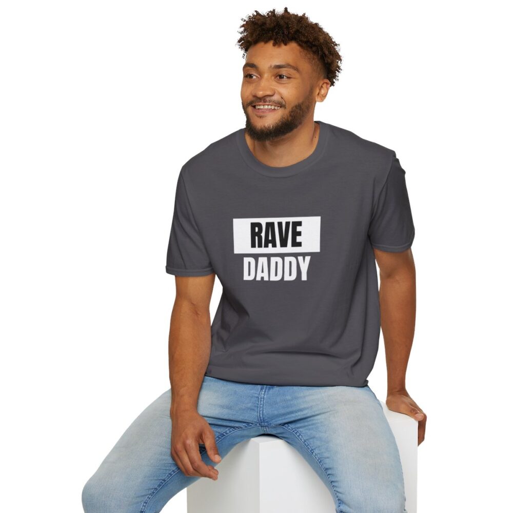 Rave Daddy Mens Softstyle T-Shirt - Image 120