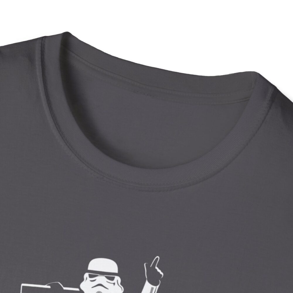 Boombox Trooper Unisex Softstyle T-Shirt - Image 3