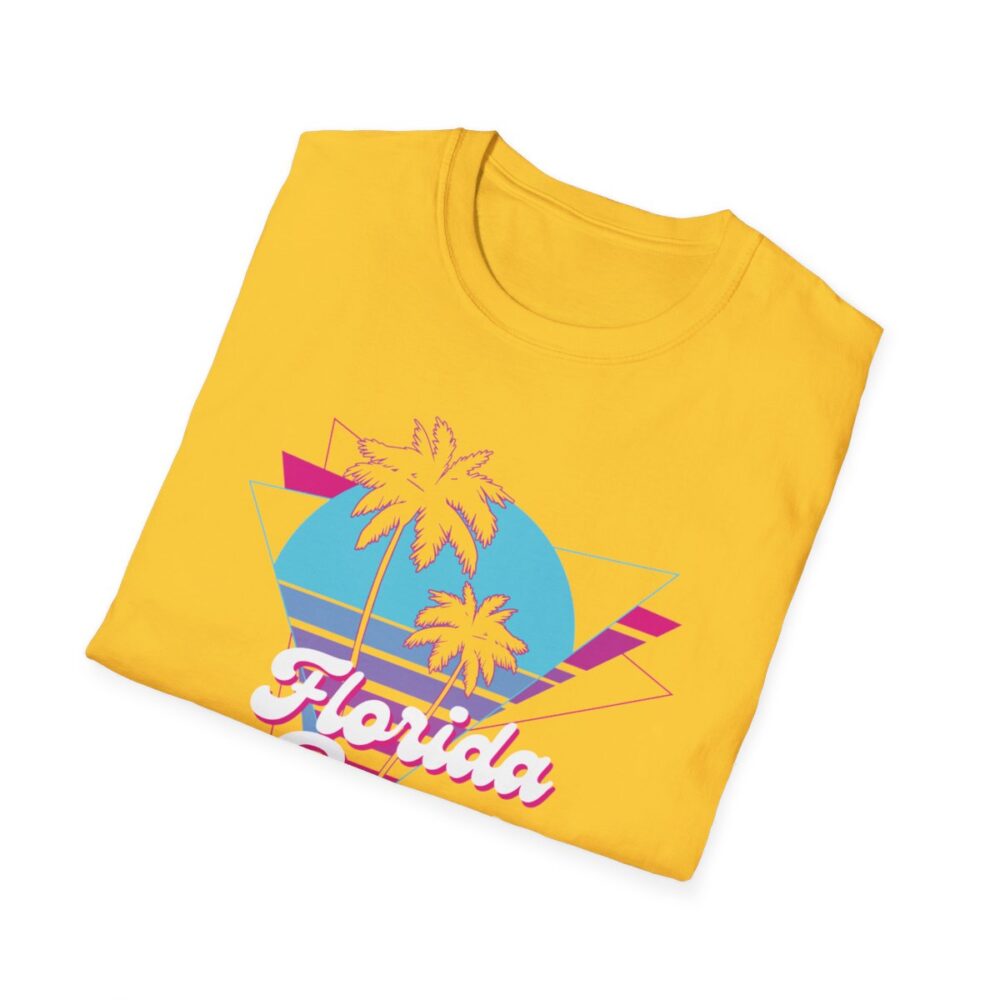 Florida Summer Raver Mens Softstyle T-Shirt - Image 40