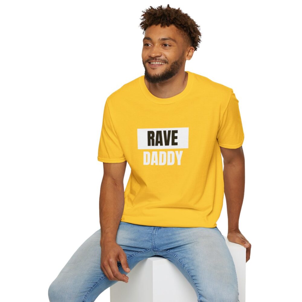 Rave Daddy Mens Softstyle T-Shirt - Image 48