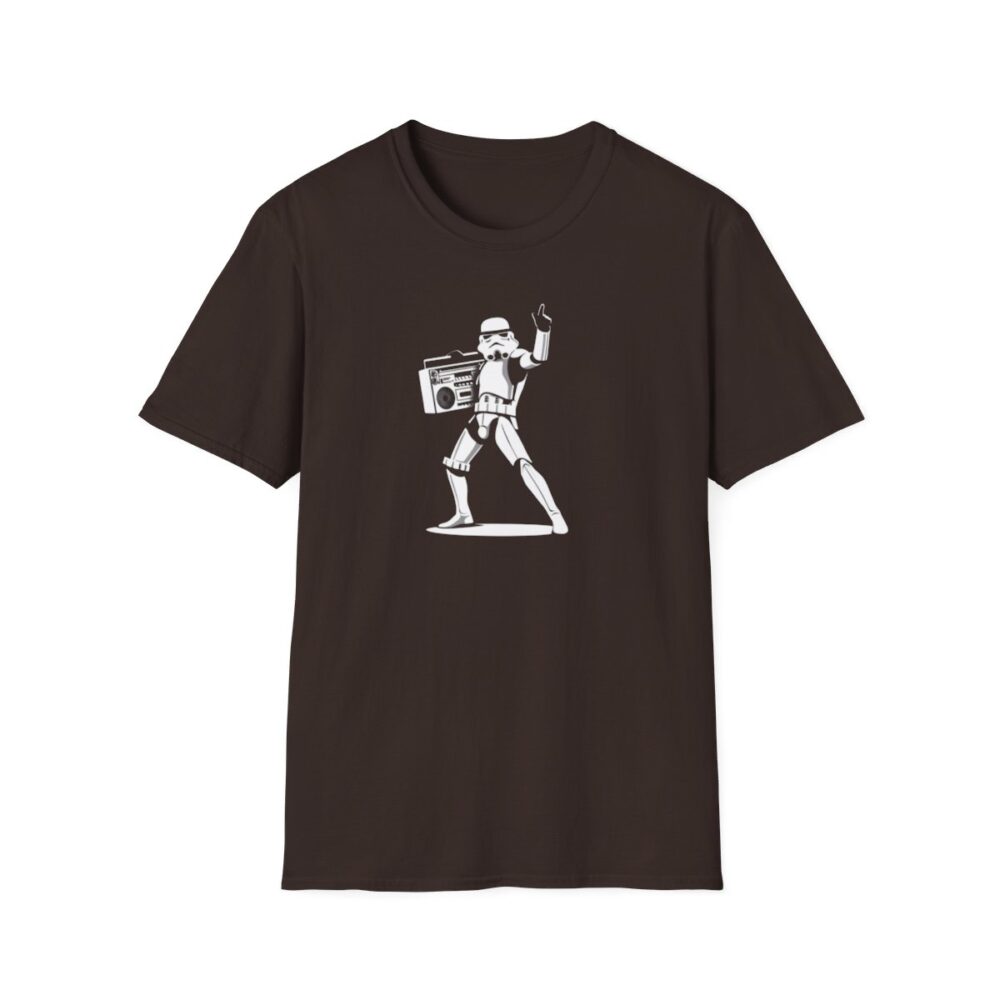 Boombox Trooper Unisex Softstyle T-Shirt - Image 25