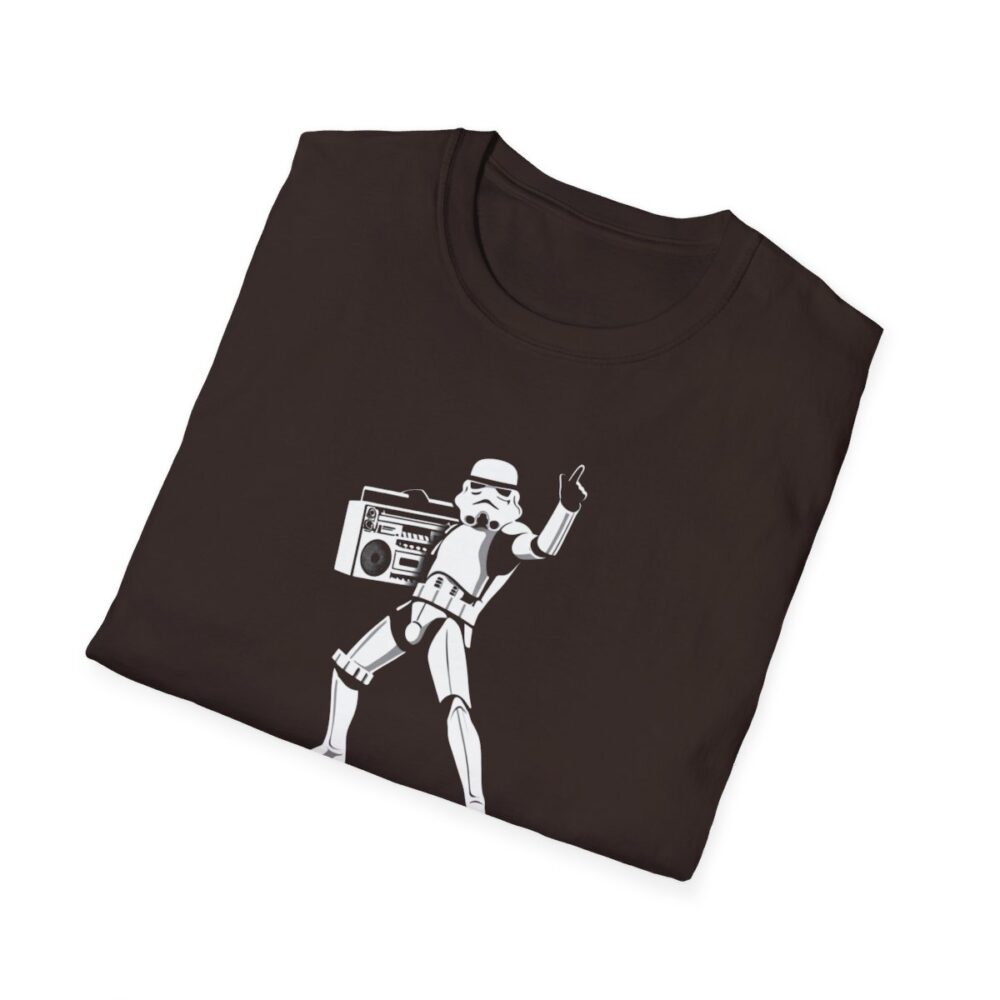 Boombox Trooper Unisex Softstyle T-Shirt - Image 28