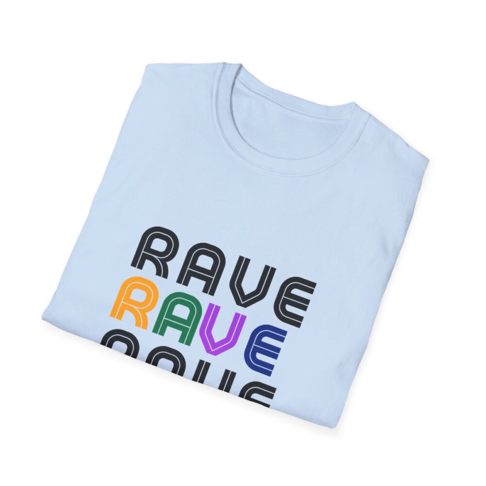 Rave Like the 90s Mens Softstyle T-Shirt - Image 64