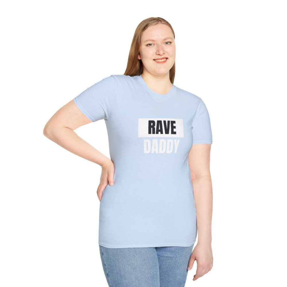 Rave Daddy Mens Softstyle T-Shirt - Image 89