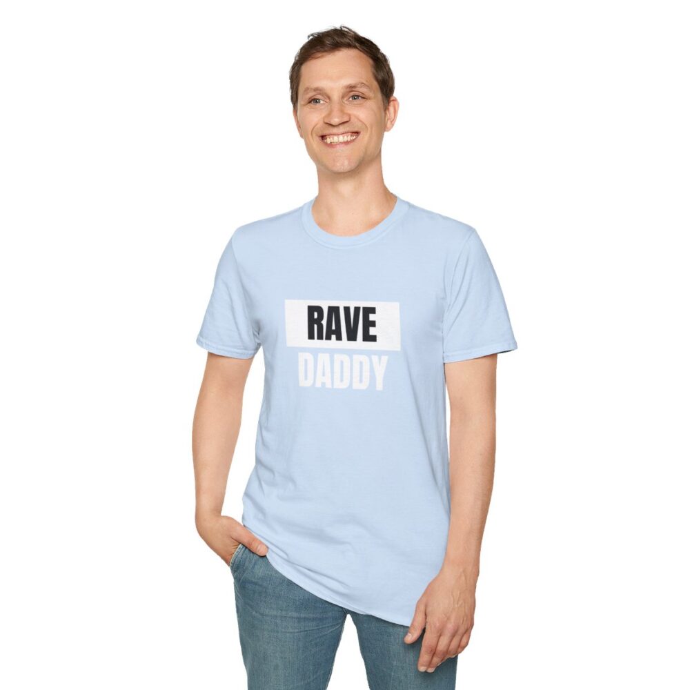 Rave Daddy Mens Softstyle T-Shirt - Image 91