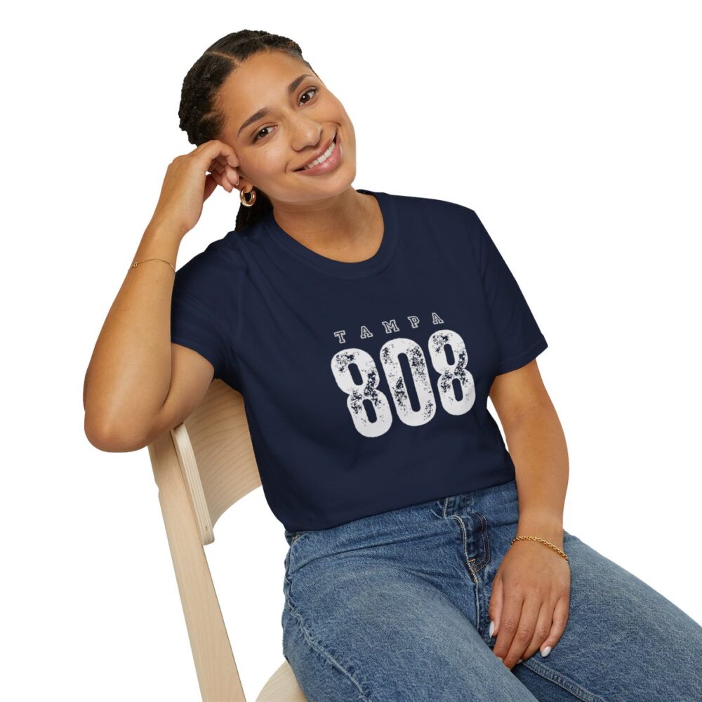 Tampa 808 Softstyle T-Shirt - Image 130