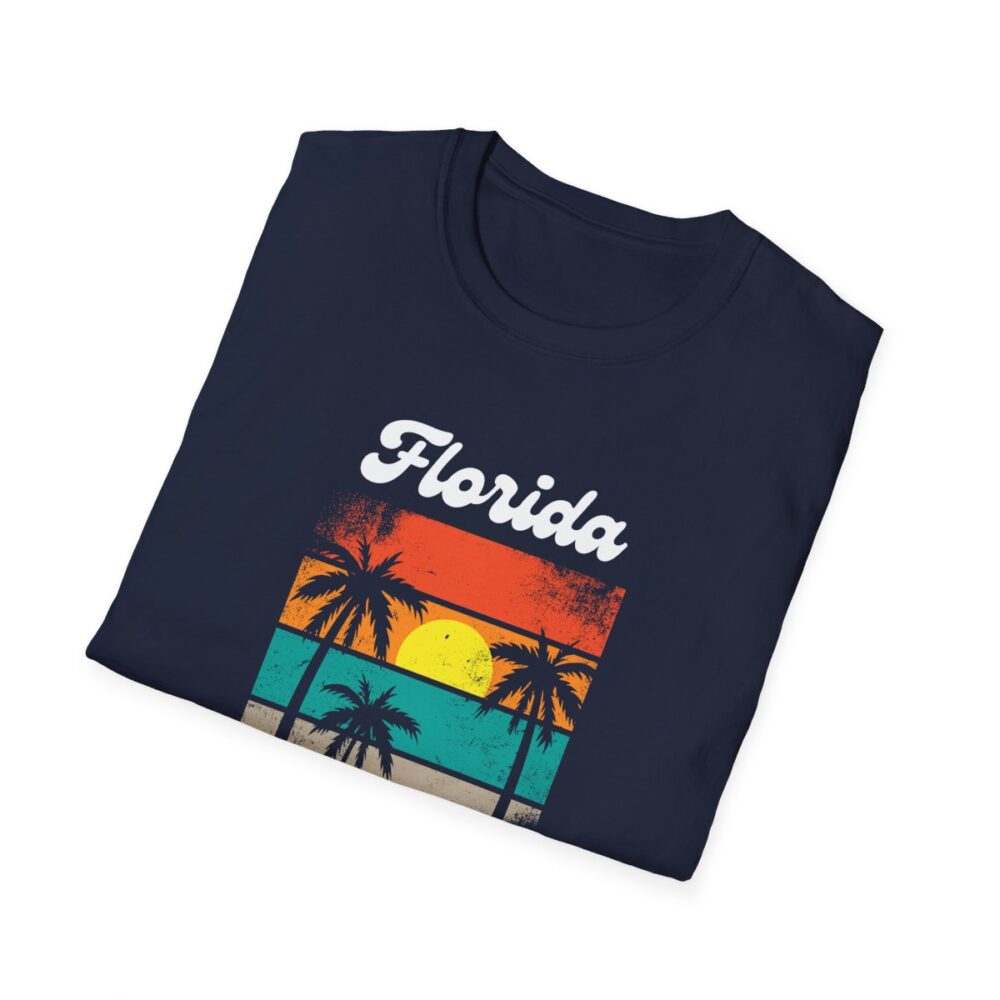 Florida Beach Raver Mens Softstyle T-Shirt - Image 148