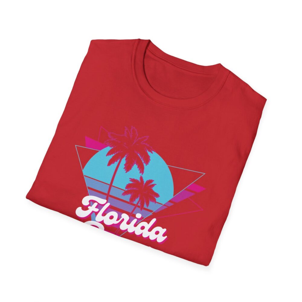 Florida Summer Raver Mens Softstyle T-Shirt - Image 88