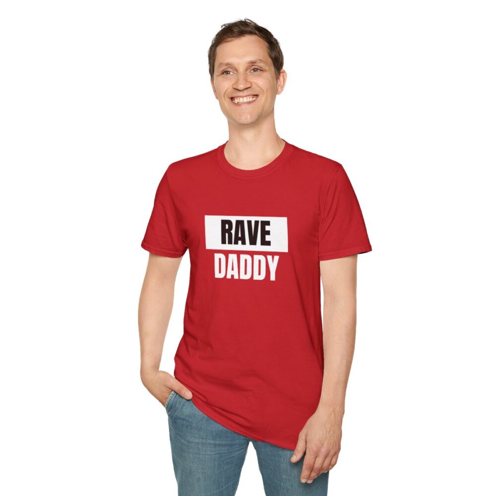 Rave Daddy Mens Softstyle T-Shirt - Image 151