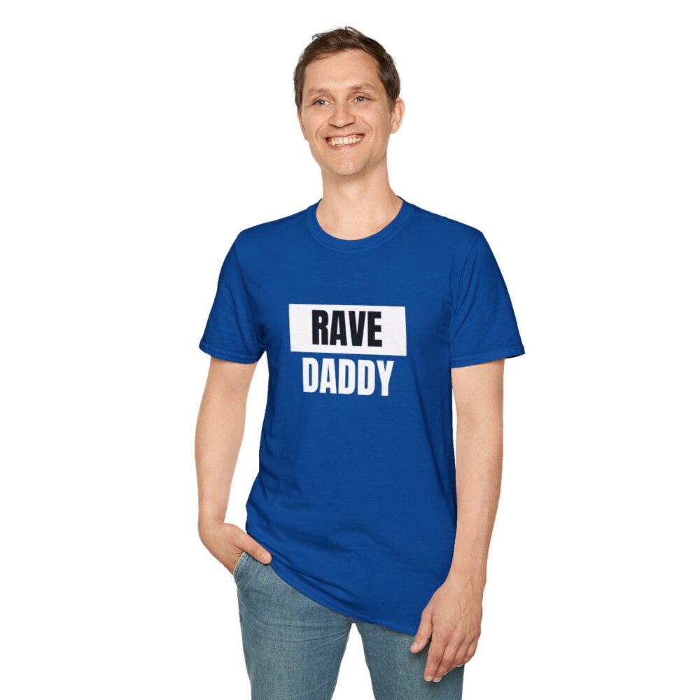 Rave Daddy Mens Softstyle T-Shirt - Image 127