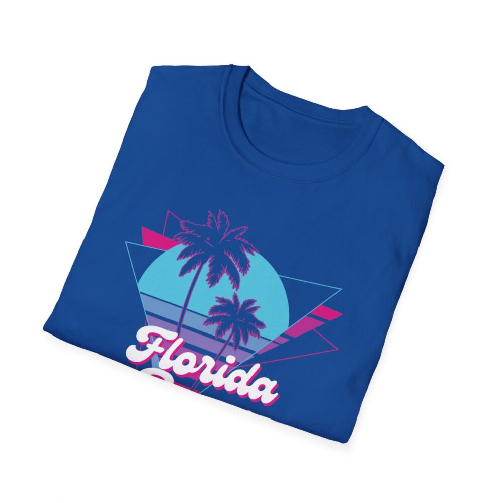 Florida Summer Raver Mens Softstyle T-Shirt - Image 52