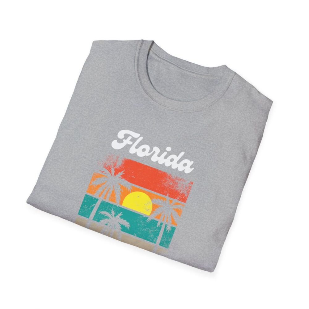 Florida Beach Raver Mens Softstyle T-Shirt - Image 40