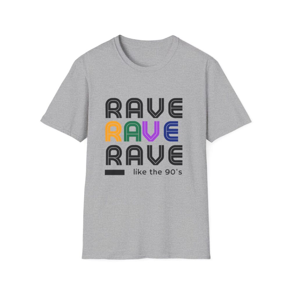 Rave Like the 90s Mens Softstyle T-Shirt