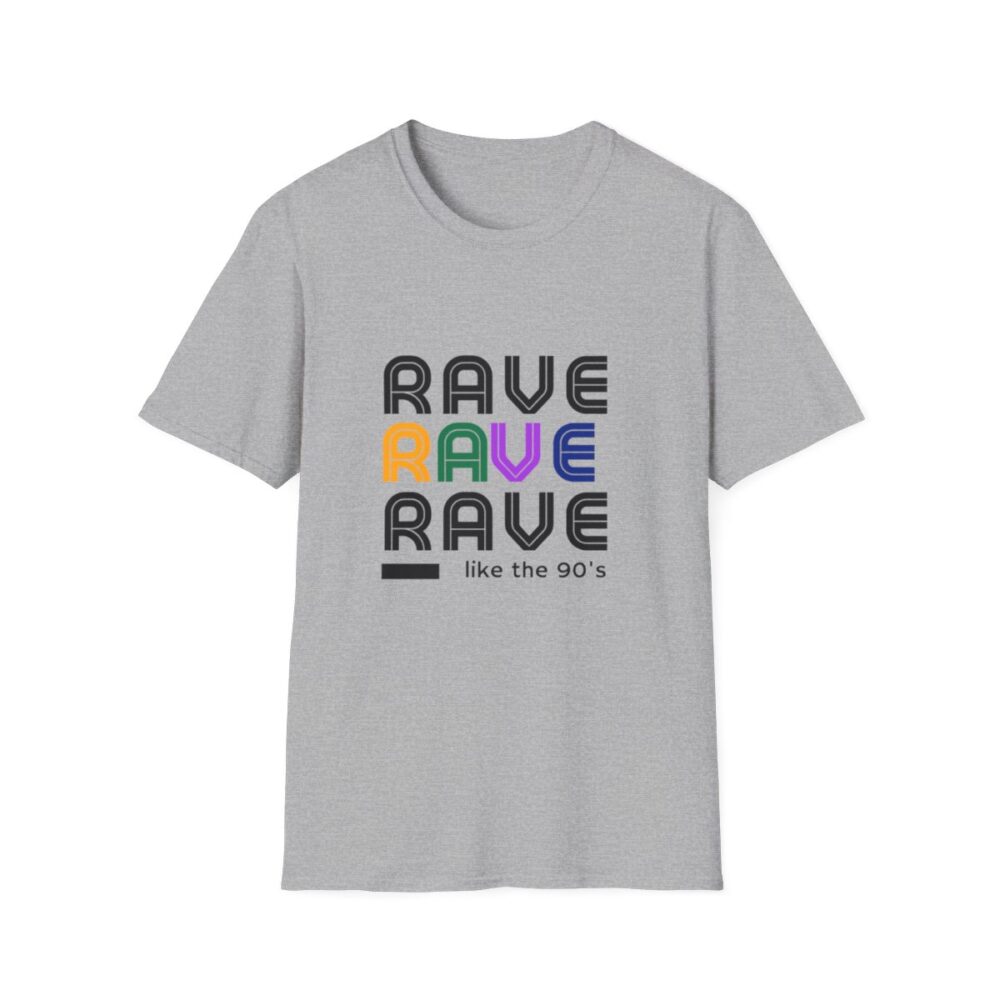 Rave Like the 90s Mens Softstyle T-Shirt