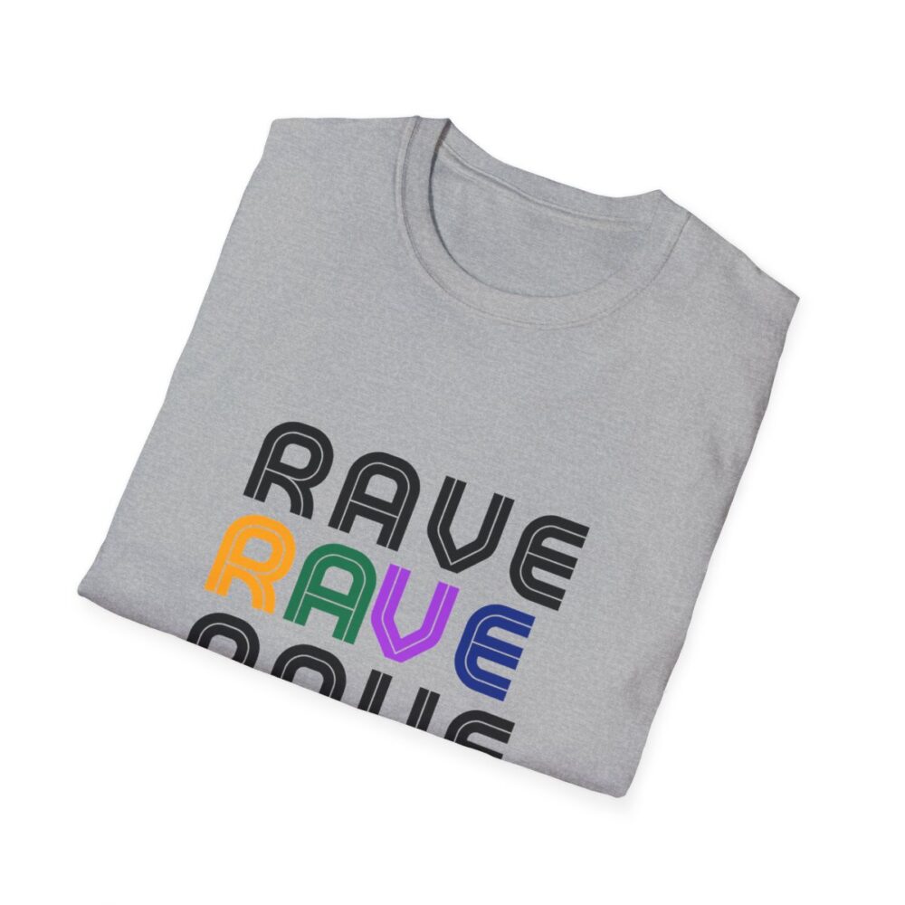 Rave Like the 90s Mens Softstyle T-Shirt - Image 4