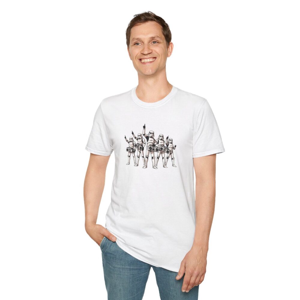 Boombox Troopers Softstyle T-Shirt - Image 19