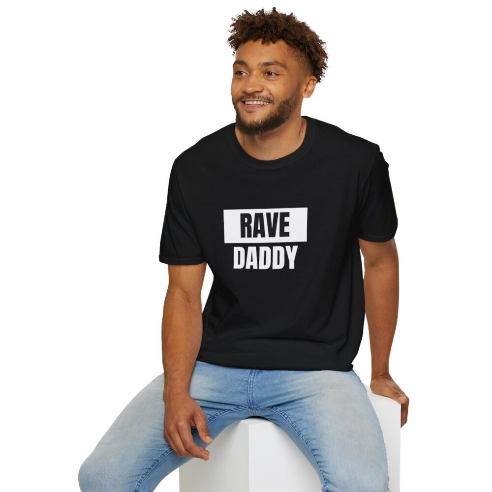 Rave Daddy Mens Softstyle T-Shirt - Image 12