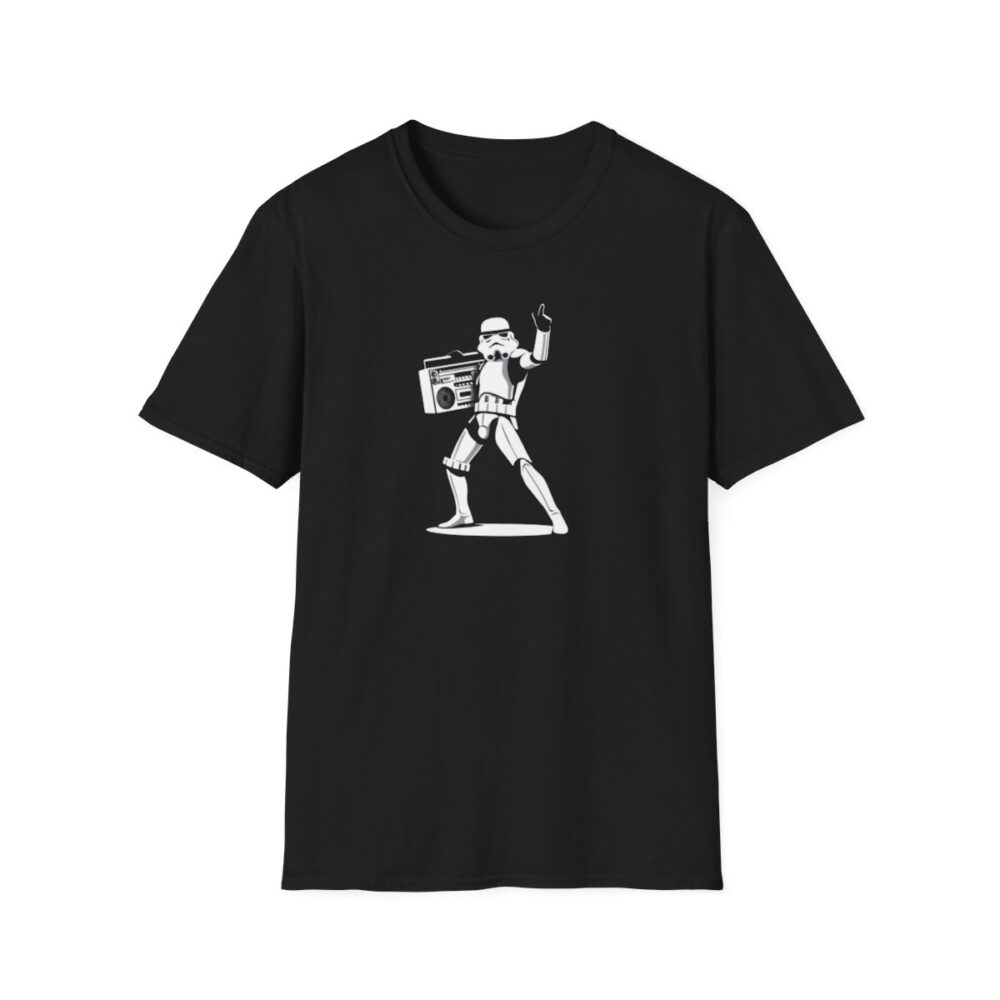 Boombox Trooper Unisex Softstyle T-Shirt - Image 13