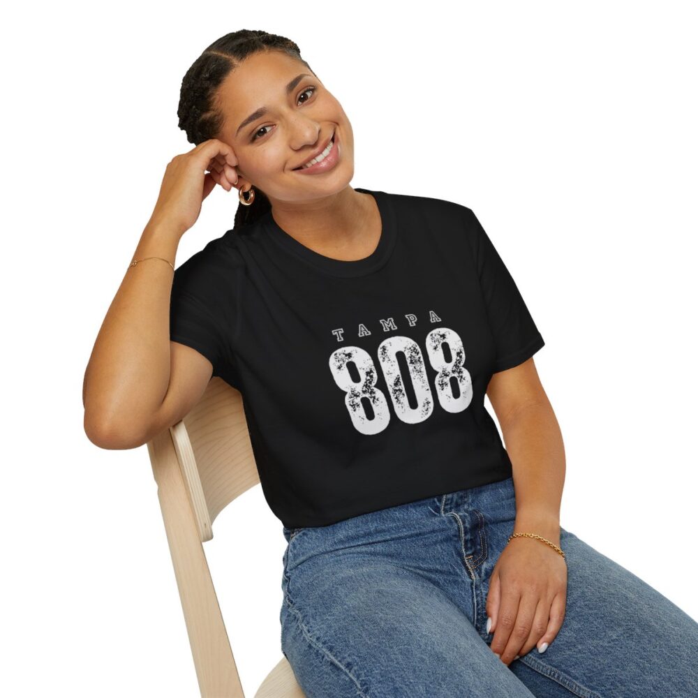 Tampa 808 Softstyle T-Shirt - Image 22