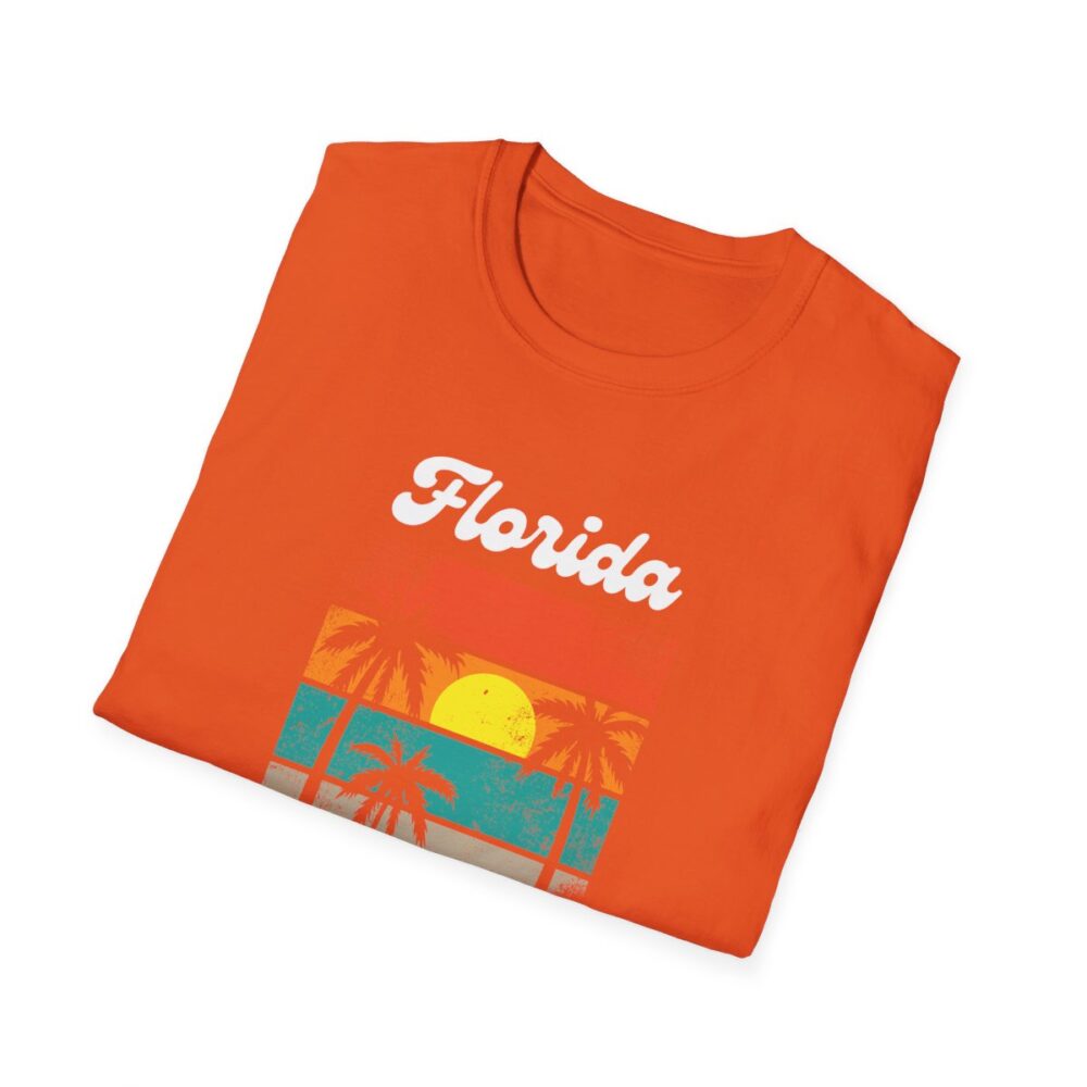 Florida Beach Raver Mens Softstyle T-Shirt - Image 52