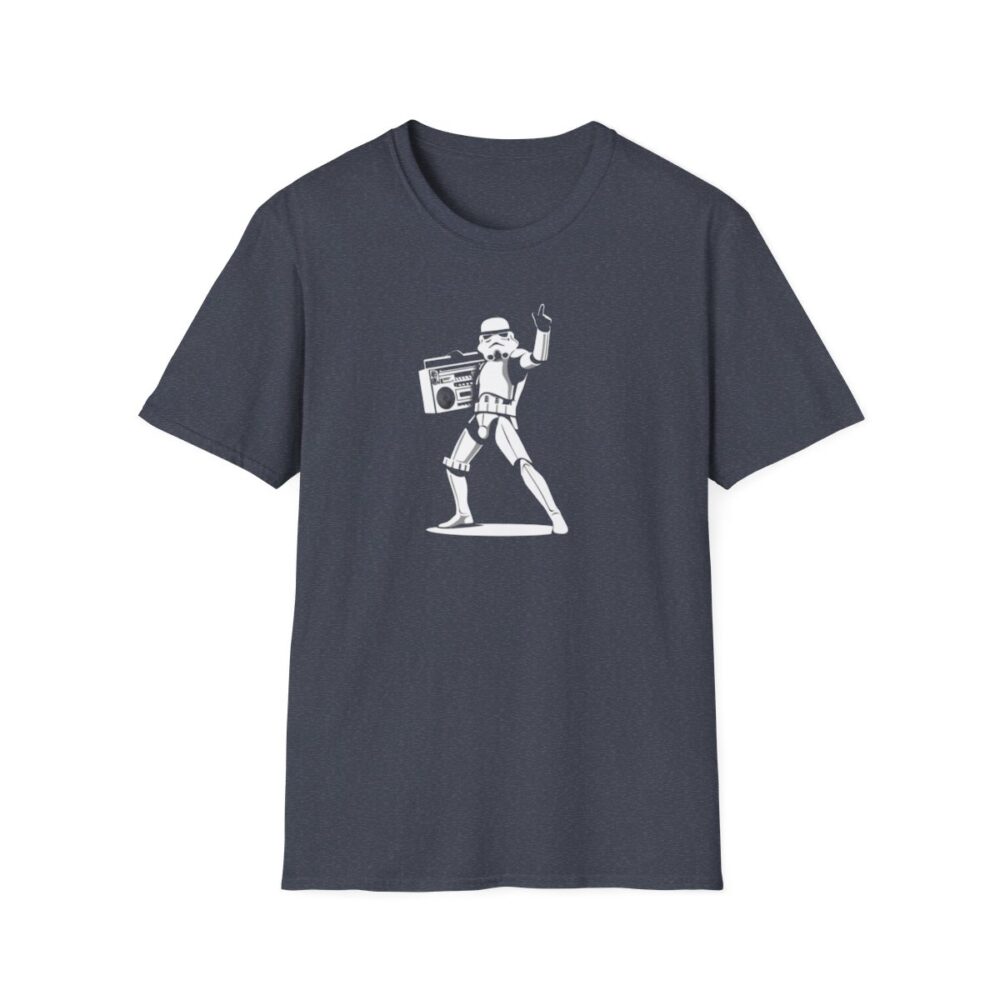 Boombox Trooper Unisex Softstyle T-Shirt - Image 61