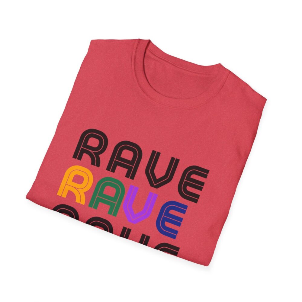 Rave Like the 90s Mens Softstyle T-Shirt - Image 148