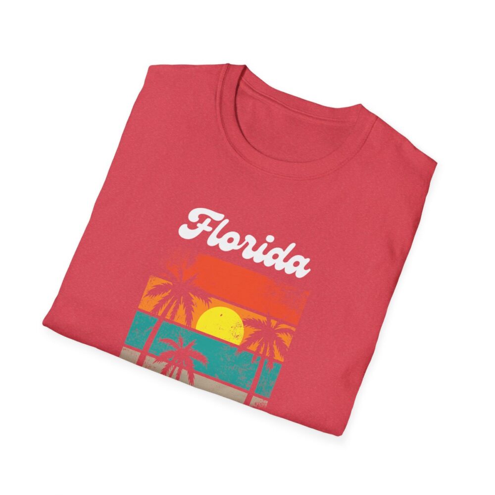 Florida Beach Raver Mens Softstyle T-Shirt - Image 160