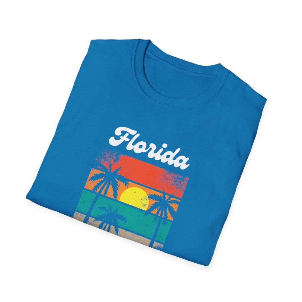 Florida Beach Raver Mens Softstyle T-Shirt - Image 124