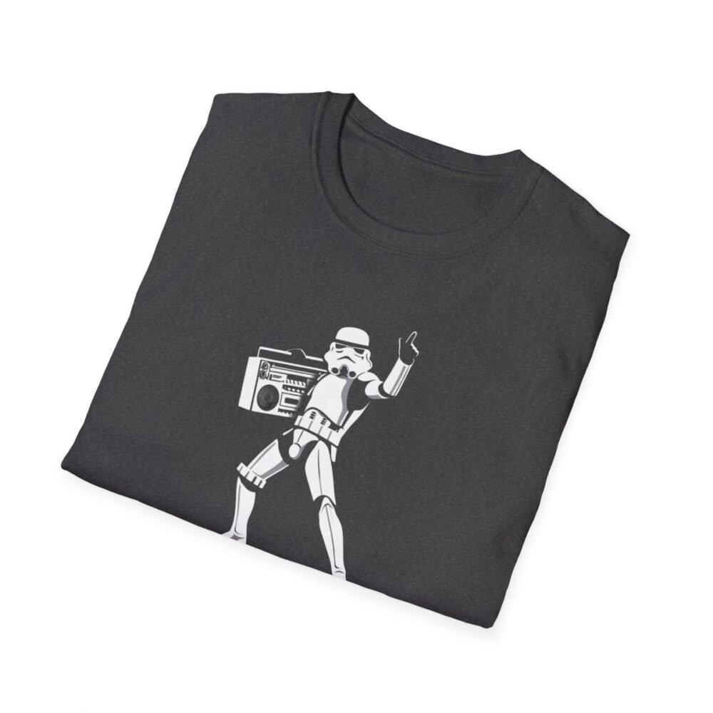 Boombox Trooper Unisex Softstyle T-Shirt - Image 40