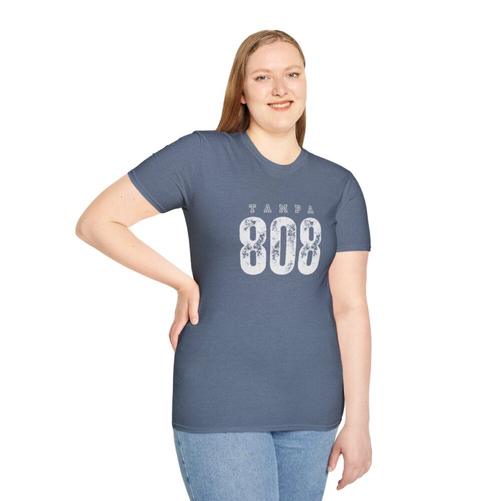 Tampa 808 Softstyle T-Shirt - Image 77