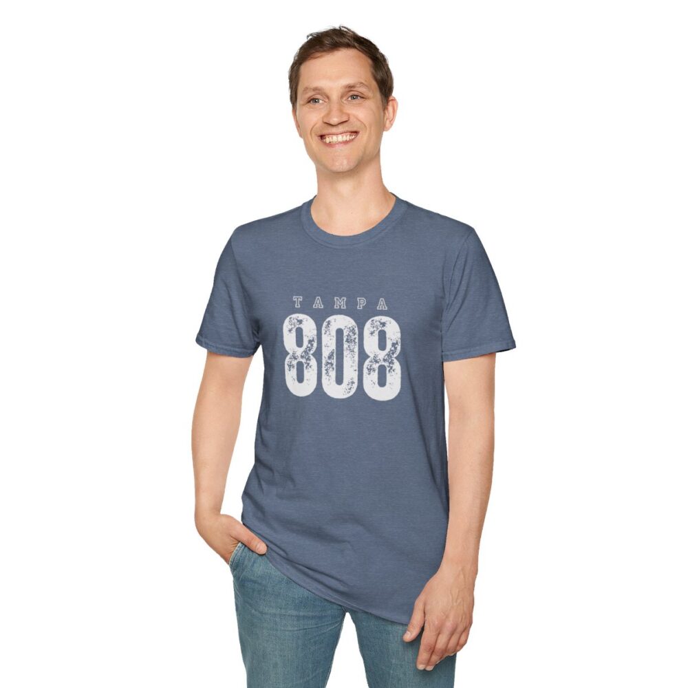 Tampa 808 Softstyle T-Shirt - Image 79