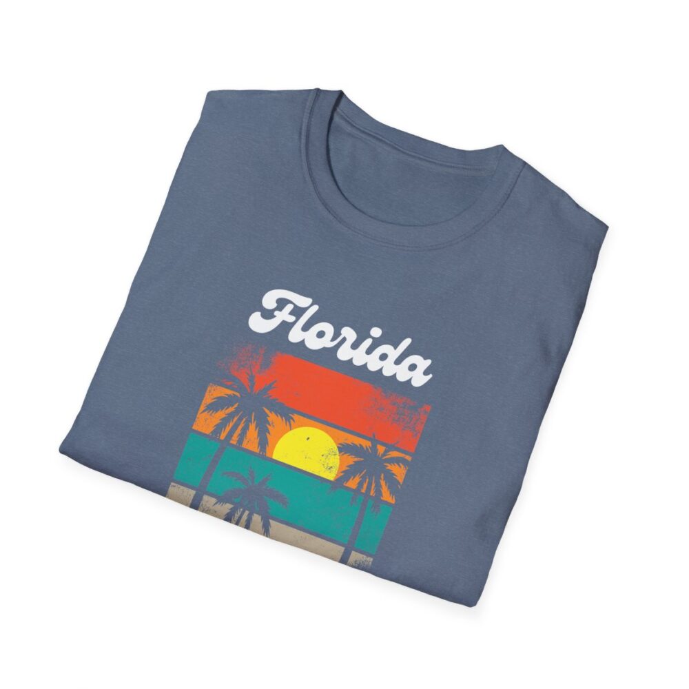 Florida Beach Raver Mens Softstyle T-Shirt - Image 112