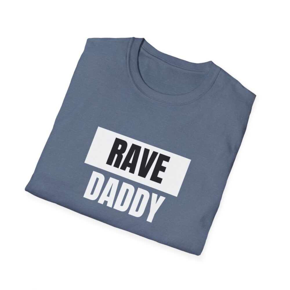 Rave Daddy Mens Softstyle T-Shirt - Image 100