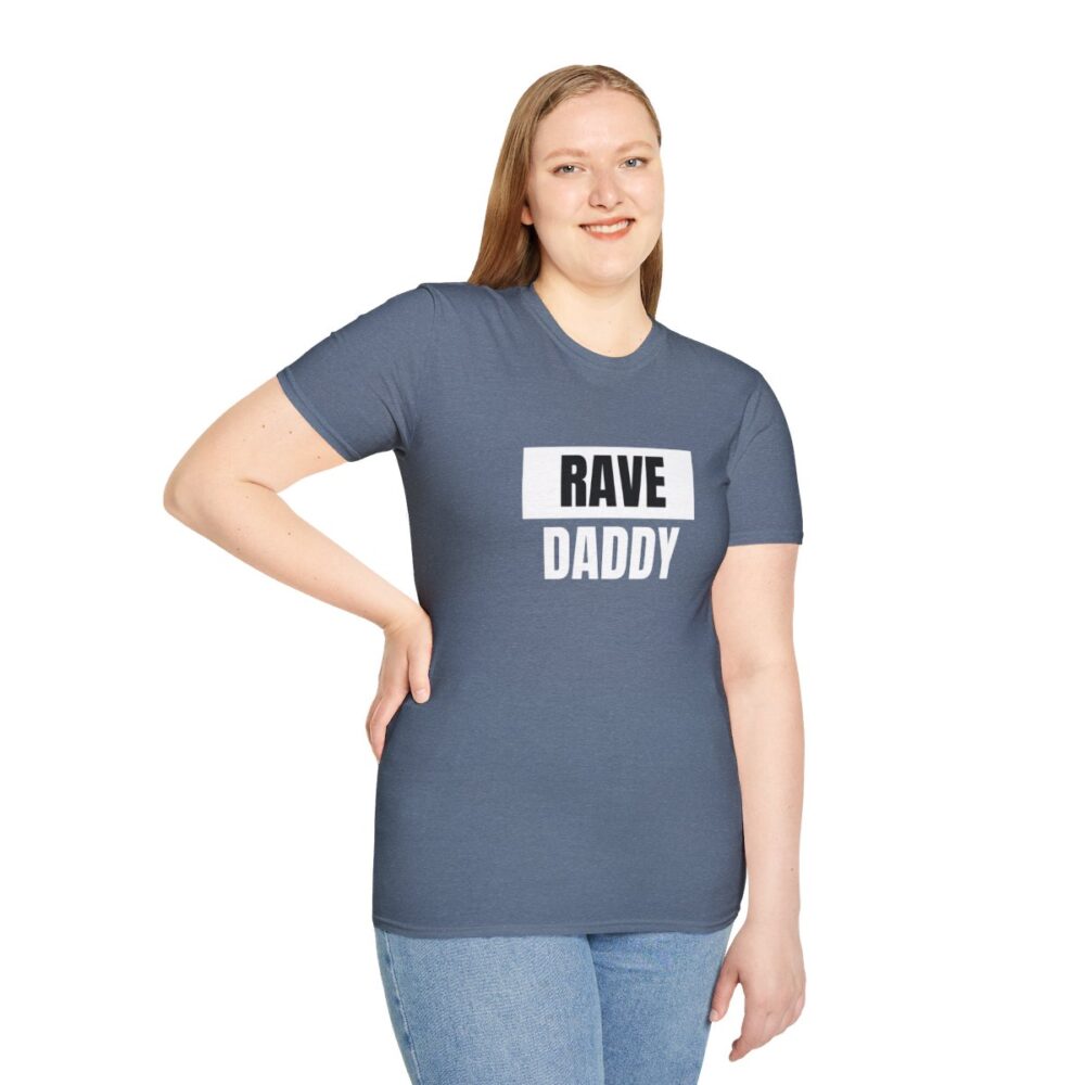 Rave Daddy Mens Softstyle T-Shirt - Image 101