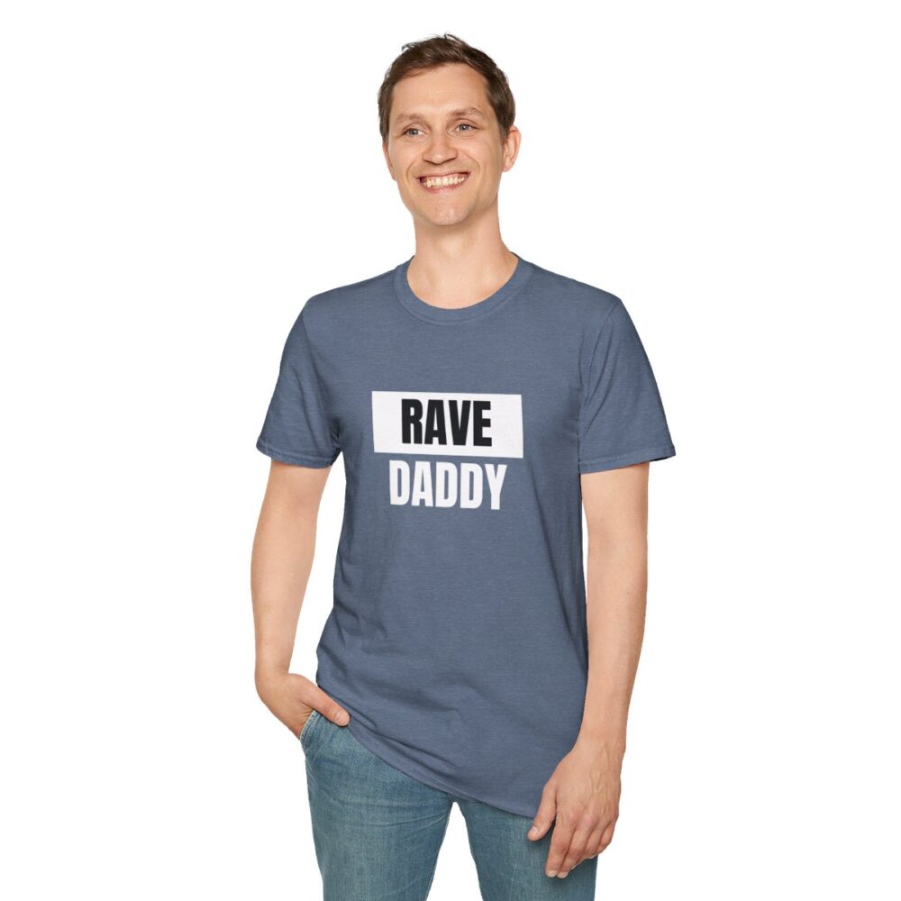 Rave Daddy Mens Softstyle T-Shirt - Image 103