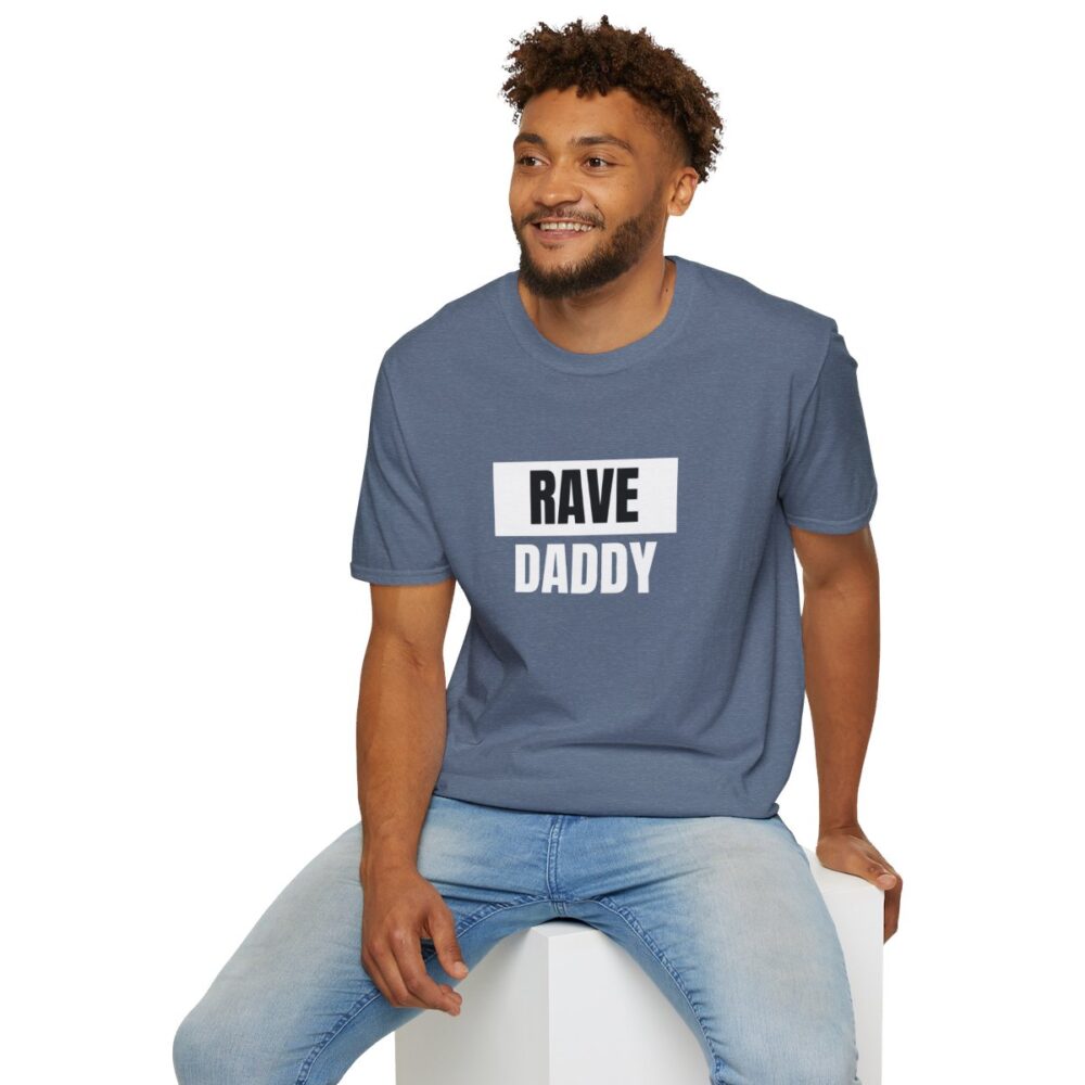 Rave Daddy Mens Softstyle T-Shirt - Image 108