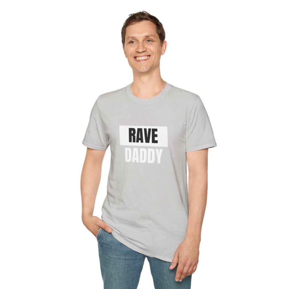 Rave Daddy Mens Softstyle T-Shirt - Image 31