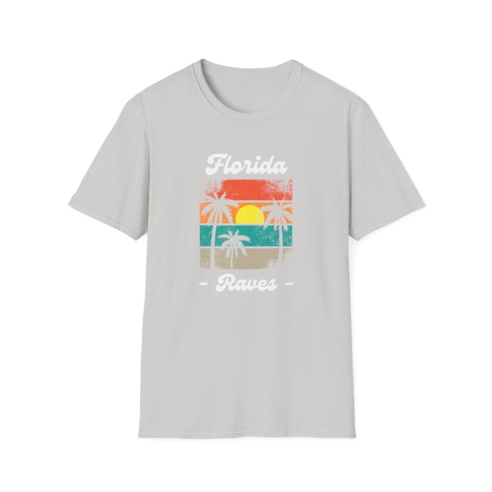 Florida Beach Raver Mens Softstyle T-Shirt - Image 25