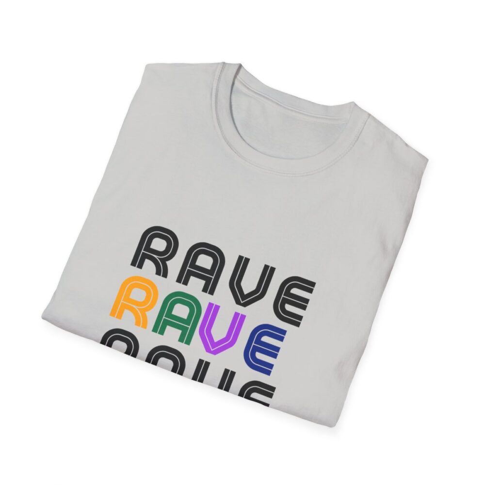 Rave Like the 90s Mens Softstyle T-Shirt - Image 28