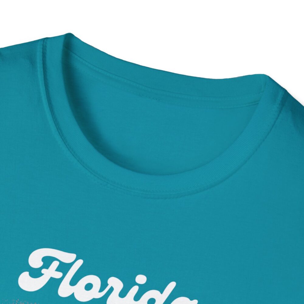 Florida Beach Raver Mens Softstyle T-Shirt - Image 99