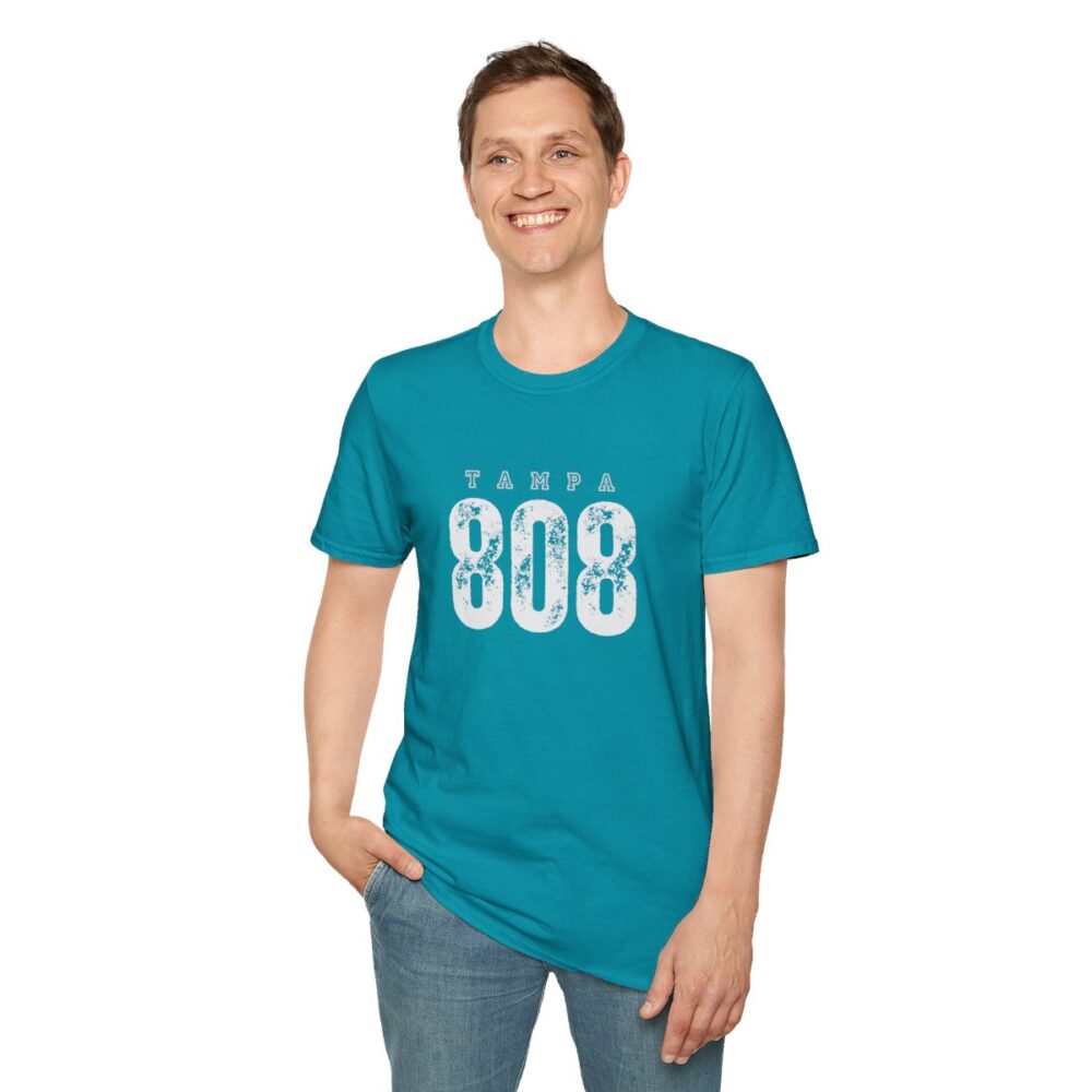 Tampa 808 Softstyle T-Shirt - Image 67