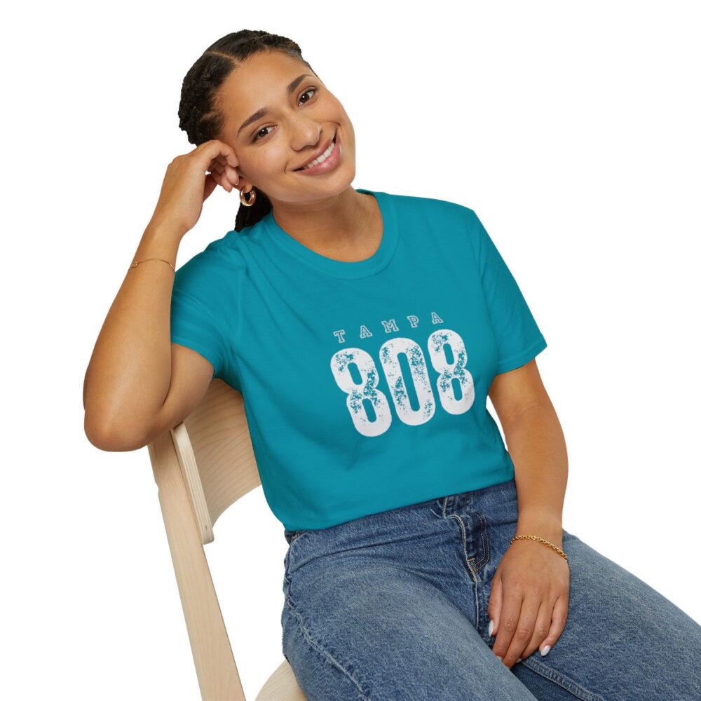 Tampa 808 Softstyle T-Shirt - Image 70