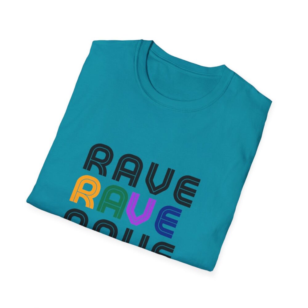 Rave Like the 90s Mens Softstyle T-Shirt - Image 52