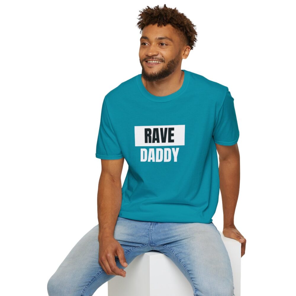 Rave Daddy Mens Softstyle T-Shirt - Image 84