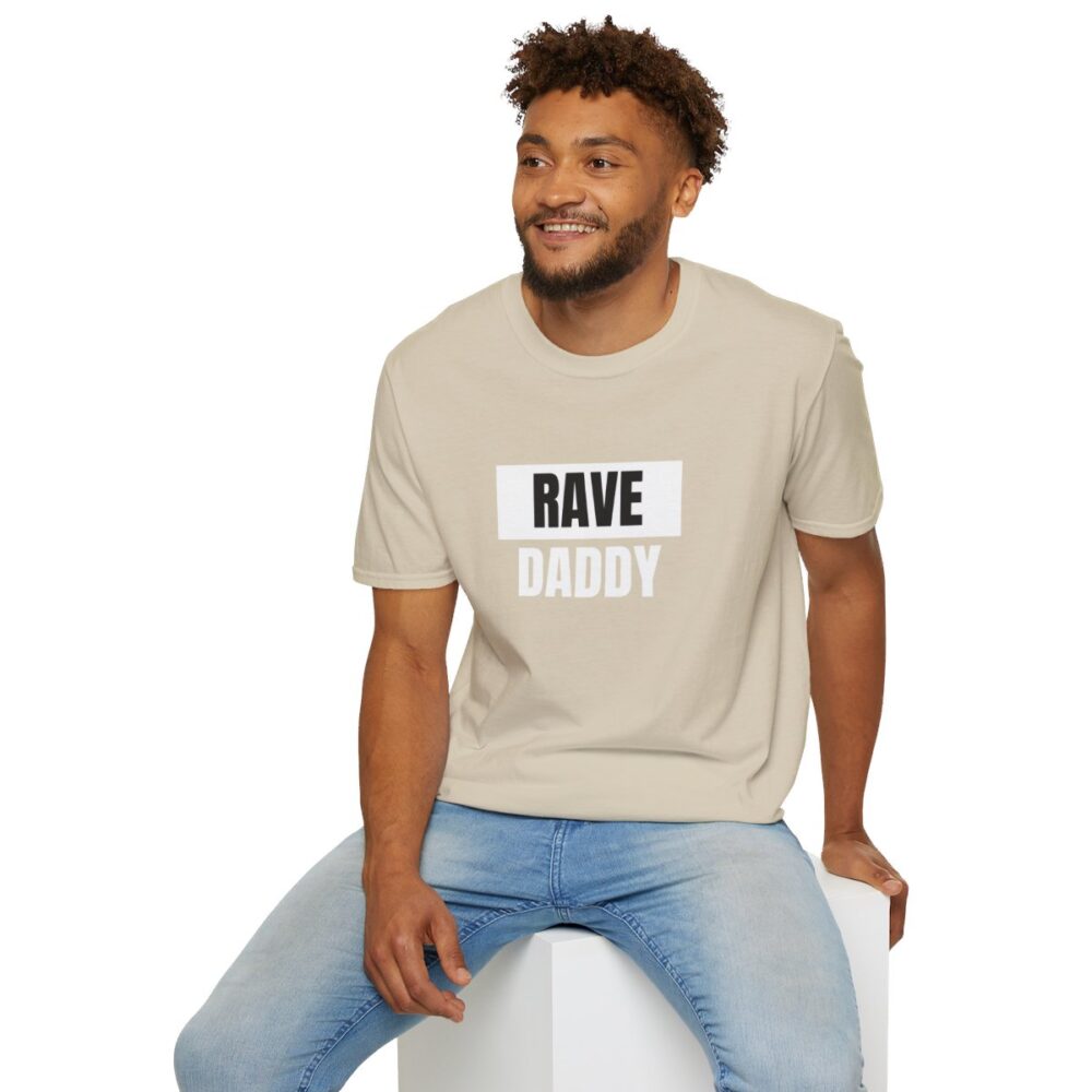 Rave Daddy Mens Softstyle T-Shirt - Image 24