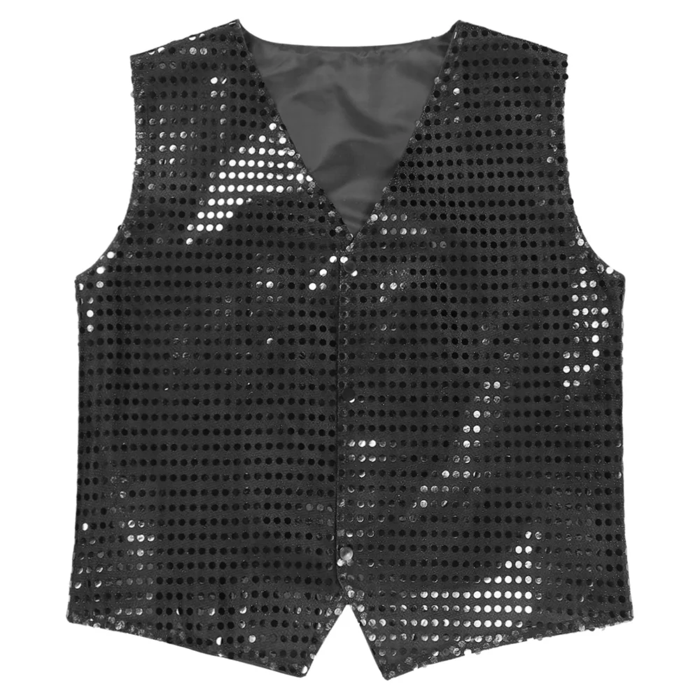 Shiny Sequins Rave Festival Vest - Image 4