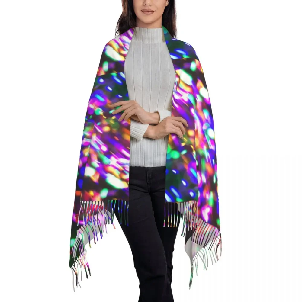 Rave Lights Rave Pashmina with Tassel - Image 3