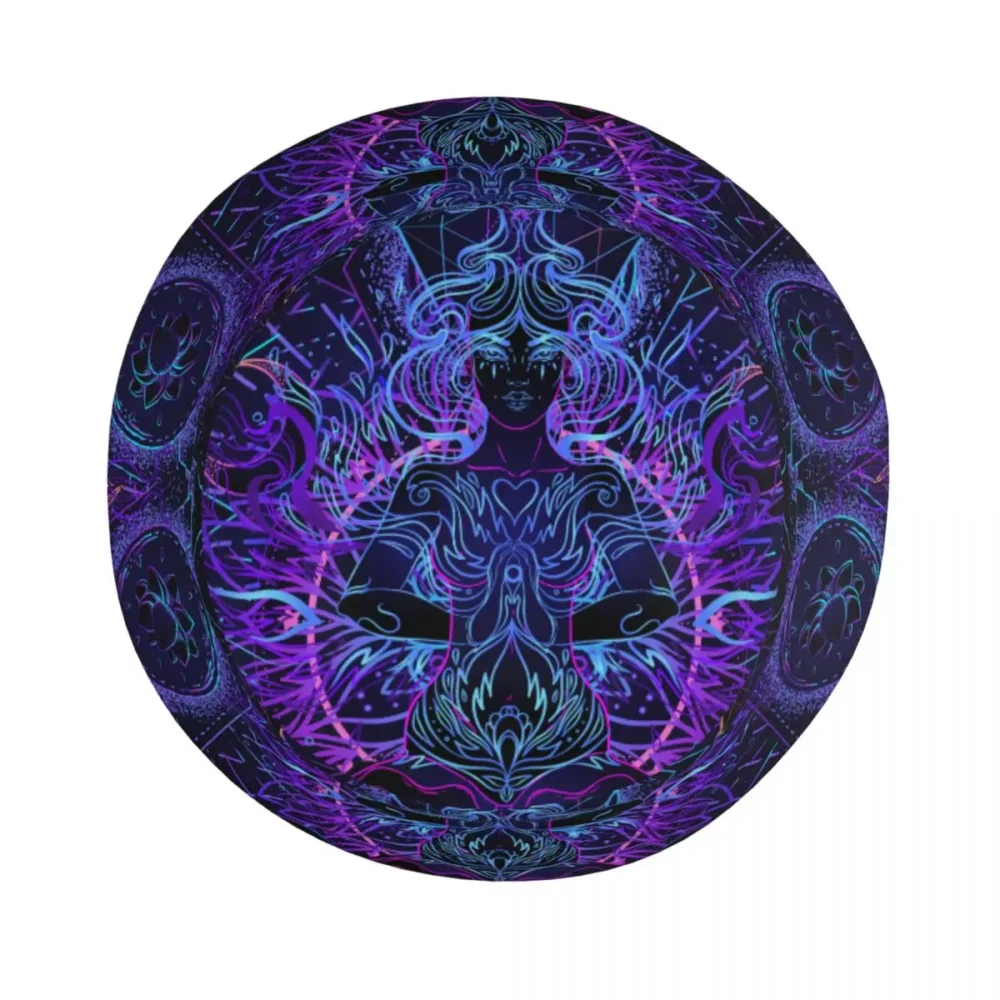 India Mandala Psychedelic Rave/Festival Bucket Hat - Image 4