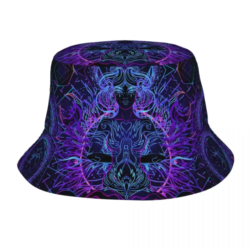 India Mandala Psychedelic Rave/Festival Bucket Hat